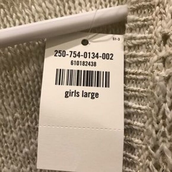 NWT Abercrombie kids sweater large - Picture 4 of 4